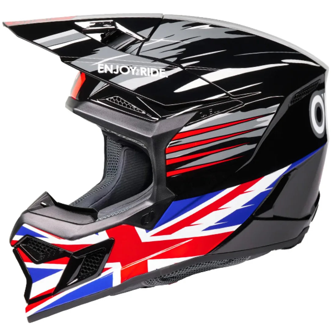 O'NEAL 3SRS Helmet NATIONS UK blue/white/red