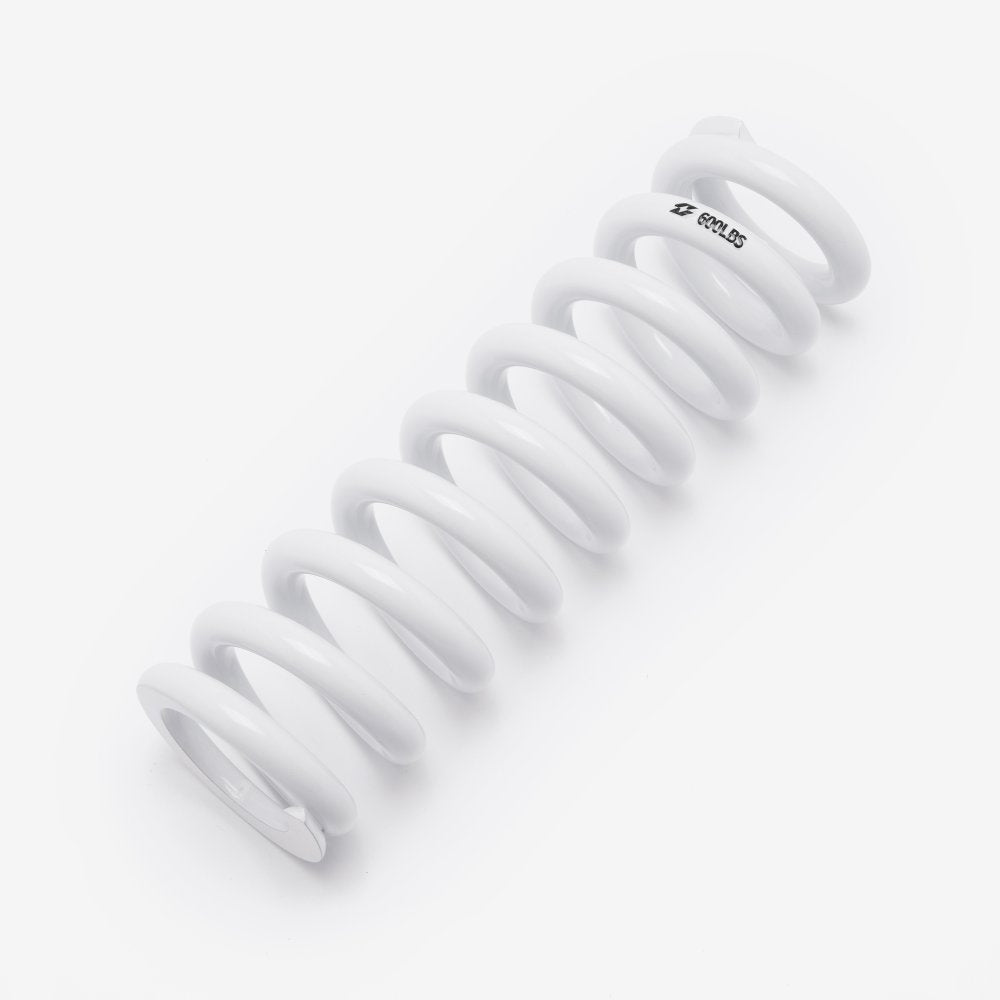 Full-E Charged Rear Shock Absorber Spring 600Lbs White