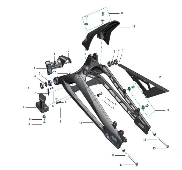 Bolt M6 x 10mm For Talaria Bikes