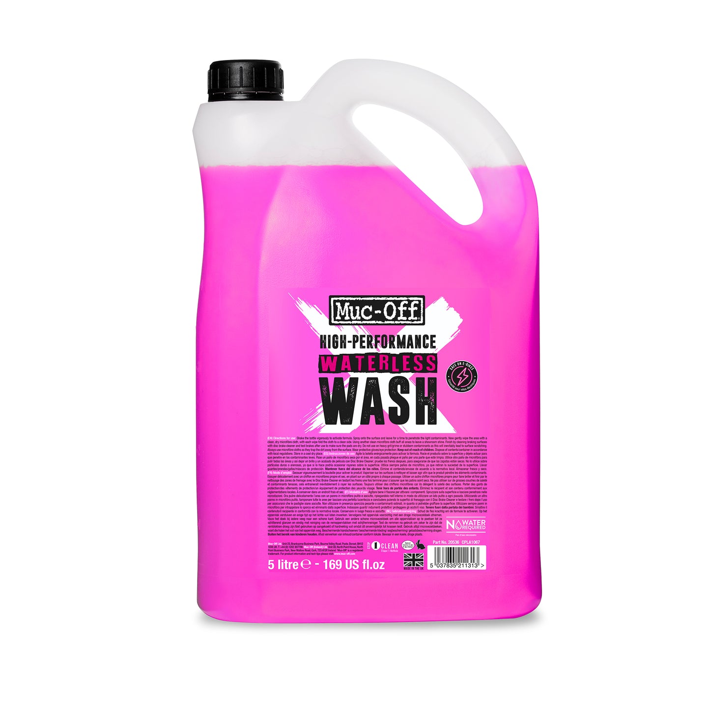 MUC-OFF WATERLESS WASH 5L