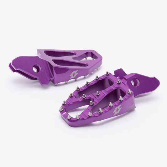 Full-E Charged Footpeg Set for Ultra Bee Purple