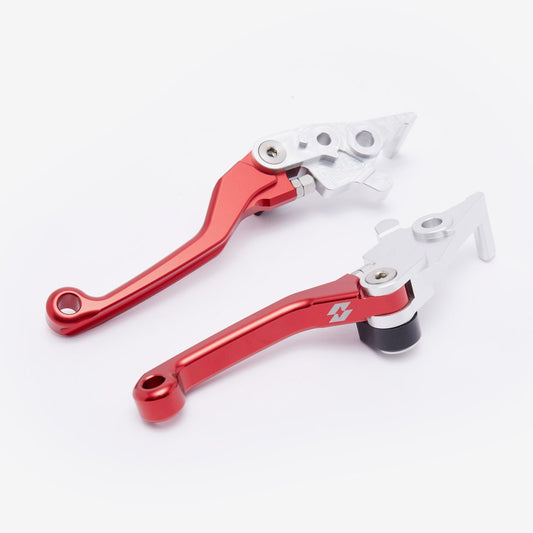 Full-E Charged Adjustable Brake Levers for Ultra bee Red