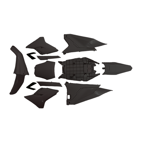 Black Plastics Kit – Haywire
