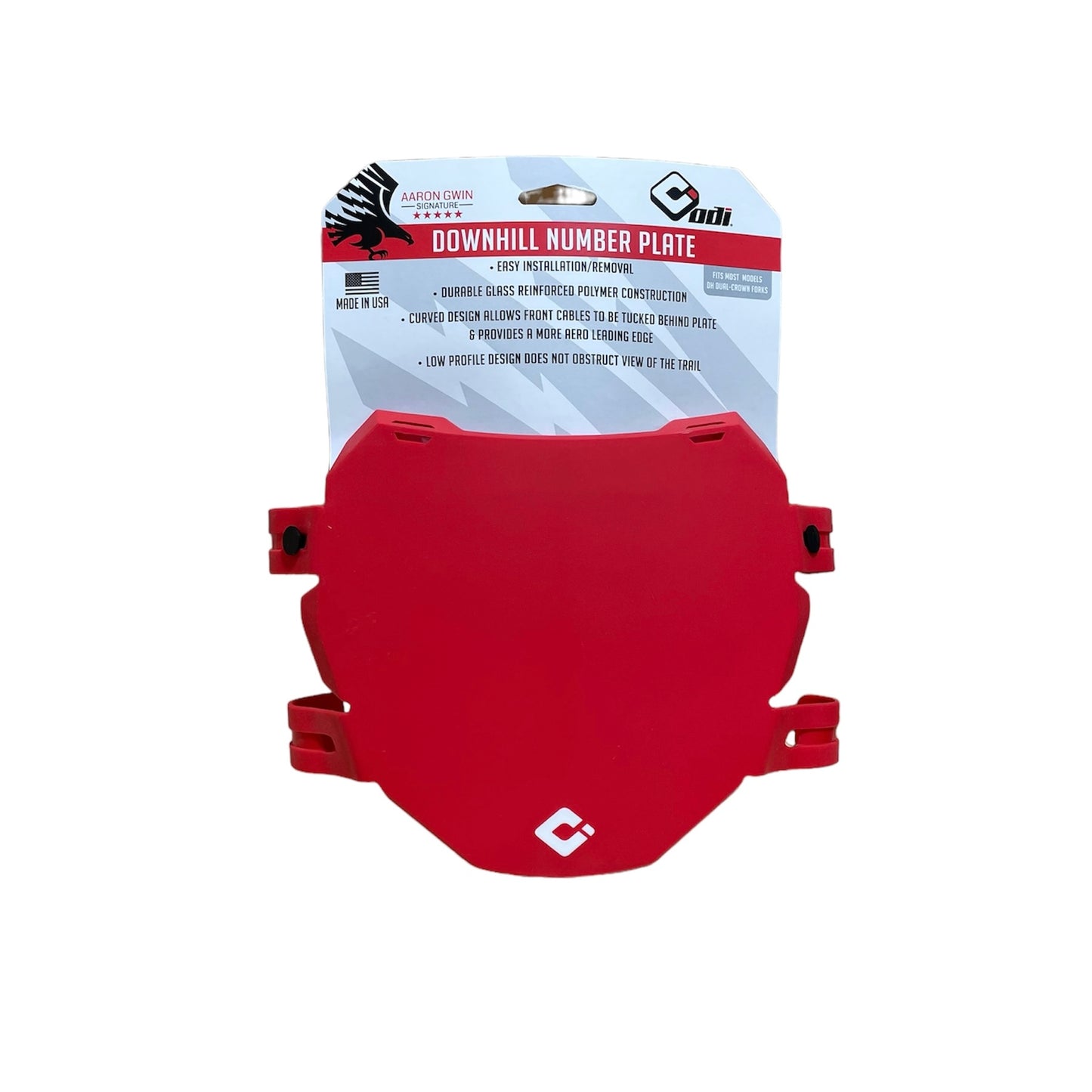 ODI Downhill Number Plate