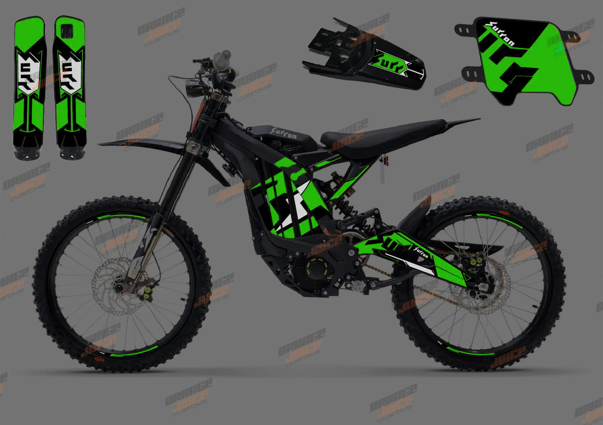 SUR RON LIGHT BEE OEM STYLE SINGLE COLOUR GRAPHICS KIT