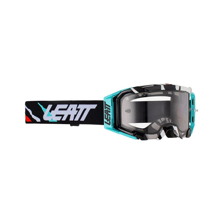LEATT GOGGLE VELOCITY 5.5 ACID TIGER - LIGHT GREY LENS