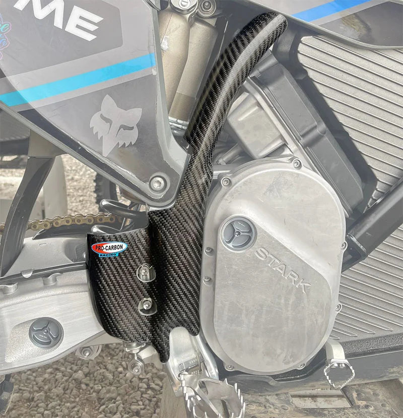 PRO CARBON STARK VARG FRAME PROTECTION – FOR FOOT BRAKE (GEN 1 & GEN 2 CHARGING) – MX + EX (PAIR)