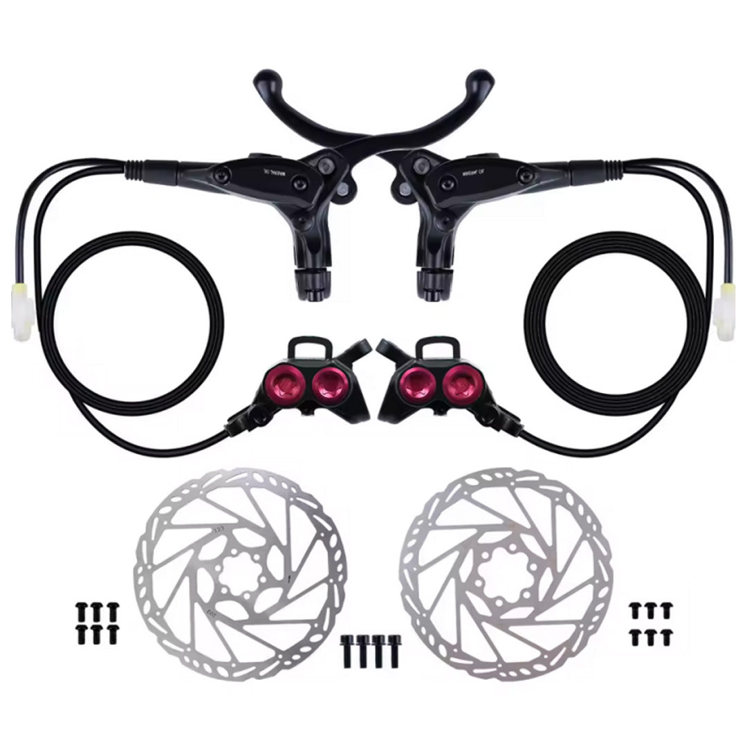 Aftermarket Brake Assembly & Brake Discs for SUR RON Light Bee, Talaria Sting, Segway