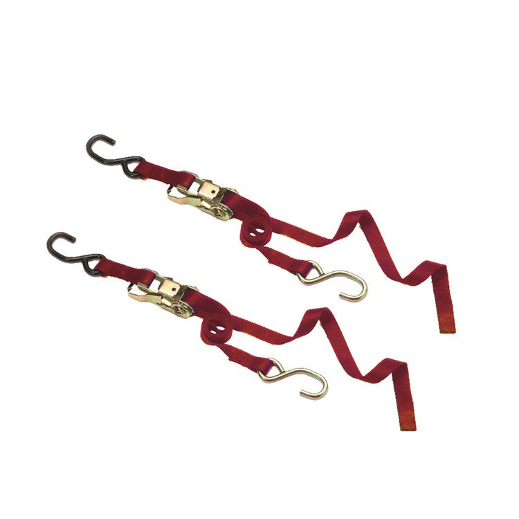 RACELINE TIEDOWN RATCHET TYPE 5.5 FT/1.8MTR - RED