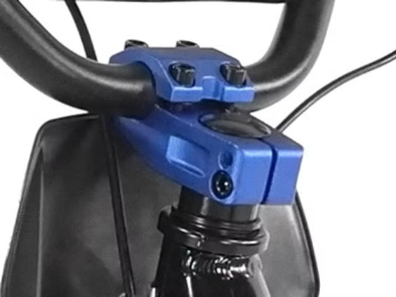 Anodized Handlebar Clamp - To Fit Revvi 12", 16" & 16" Plus Electric Bikes