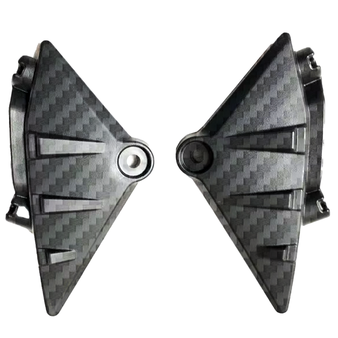 Sur Ron Ultra Bee BASH PLATE GUARDS PAIR - CARBON