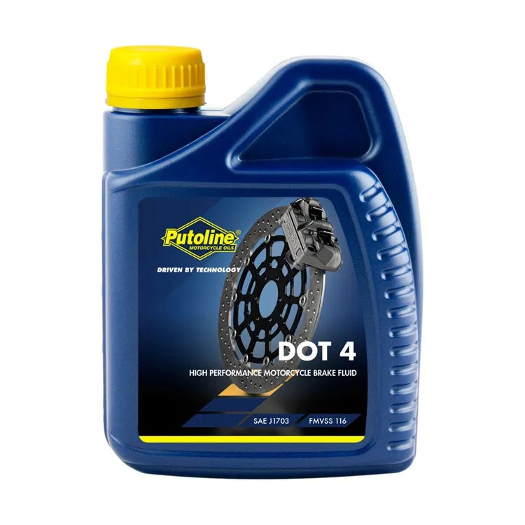 PUTOLINE DOT 4 BRAKE FLUID 500ML - Go Off Road Barnsley