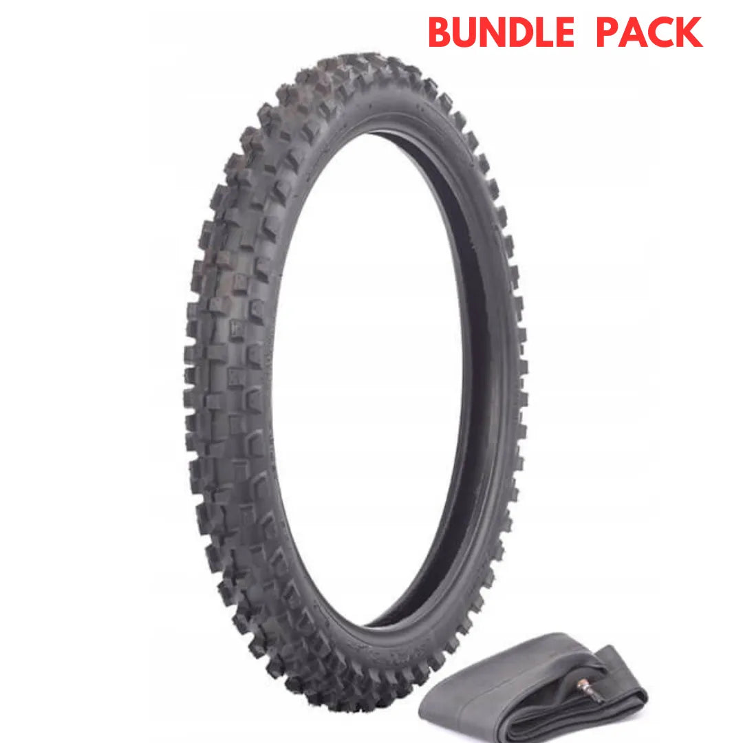 70/100-17 FRONT PIT BIKE TYRE & TUBE