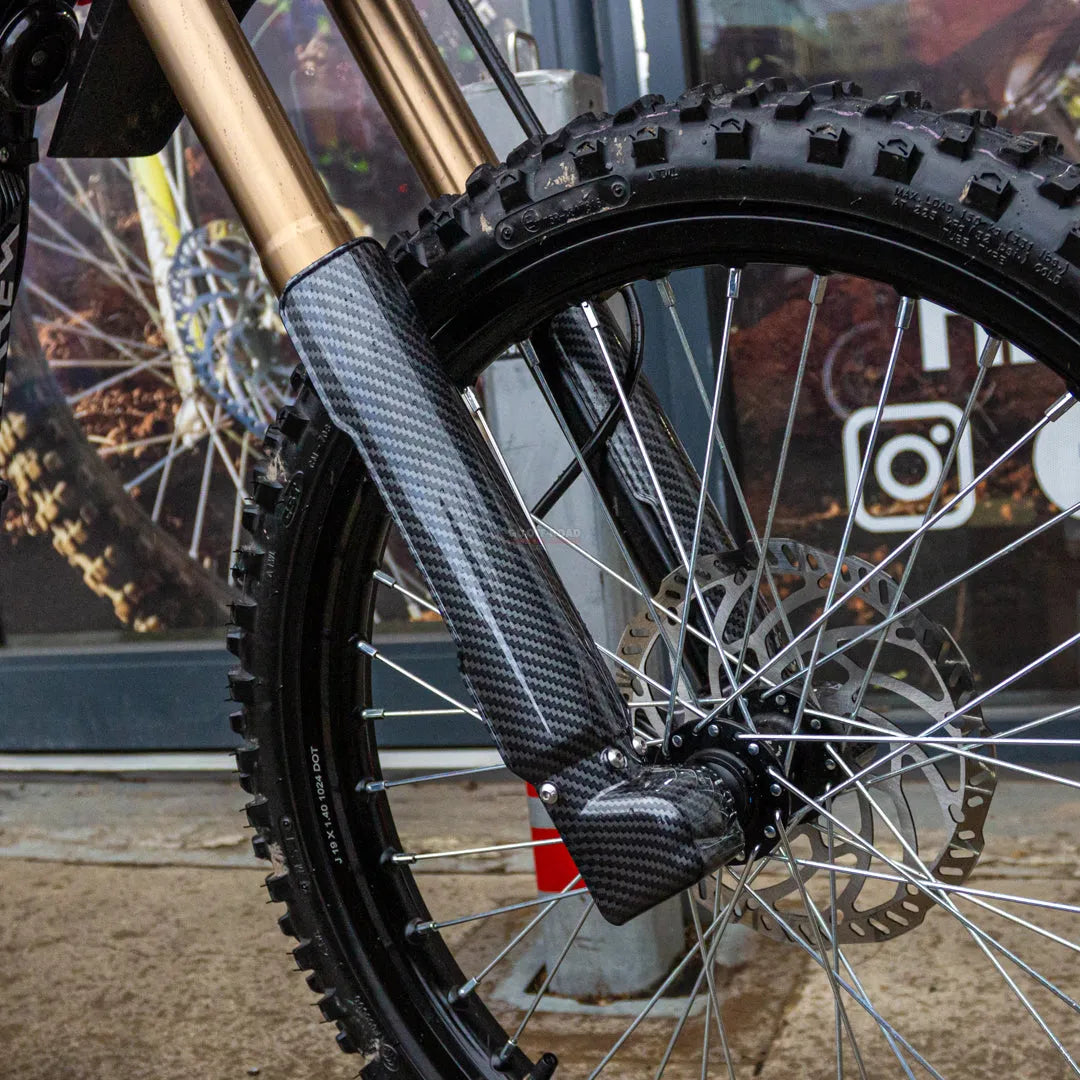 Sur Ron Light Bee Carbon Plastic Fork Guards (KKE ONLY)