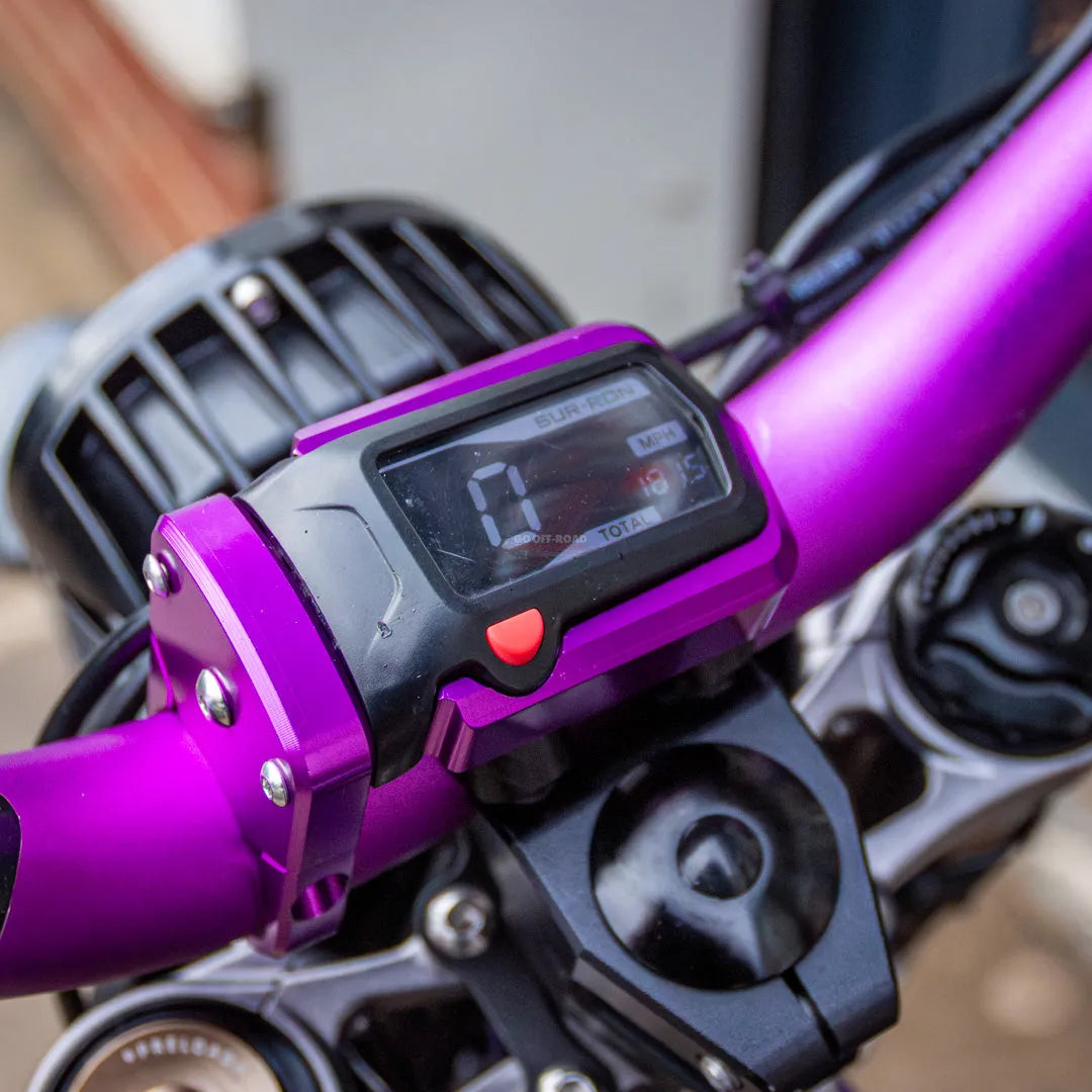 Full-E Charged Speedo Relocation Bracket for Light Bee - Go Off Road Barnsley