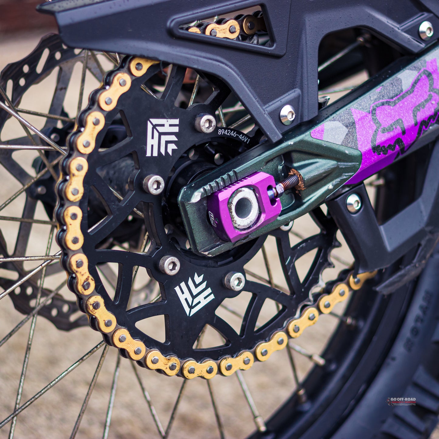 GritShift Heavy Hitter 520 Ultra Bee Sprocket