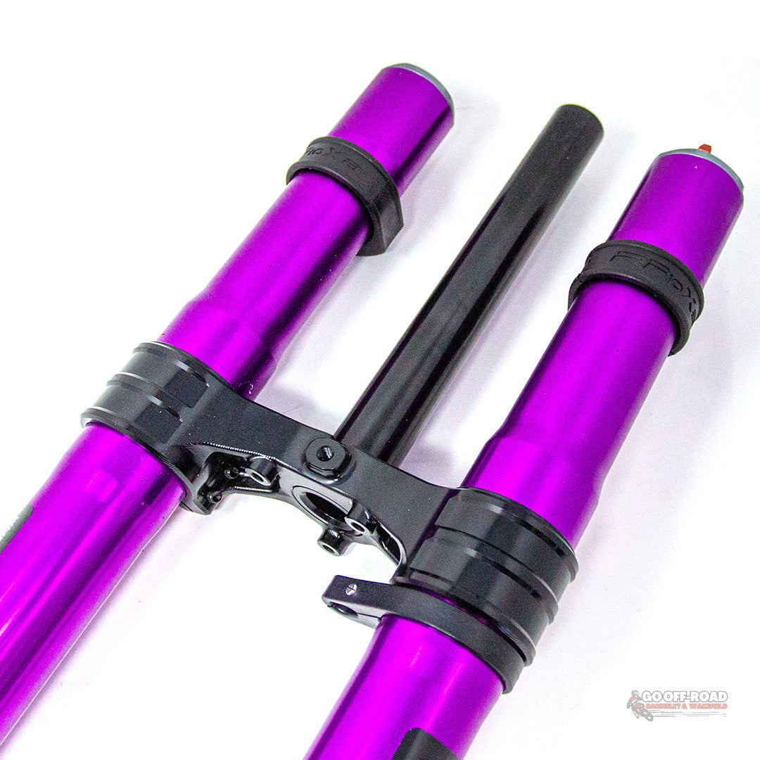 RFLOXA FRONT FORK HAWK31 PRO For Sur Ron & Talaria Sting PURPLE - Go Off Road Barnsley