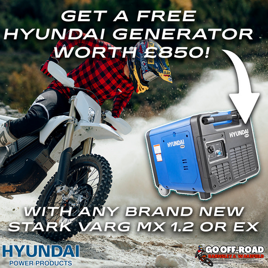 Get £1000 of Extras With Any Brand New Stark Varg EX or MX 1.2 Throughout February!