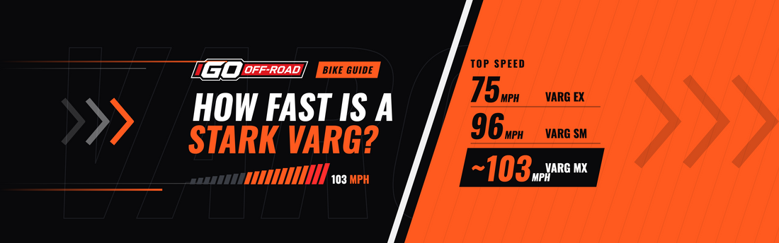 Stark Varg top speed: how fast are the MX, EX and SM?