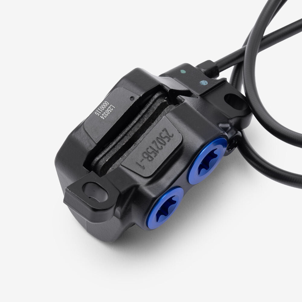 Front Brake System Complete Blue Dots