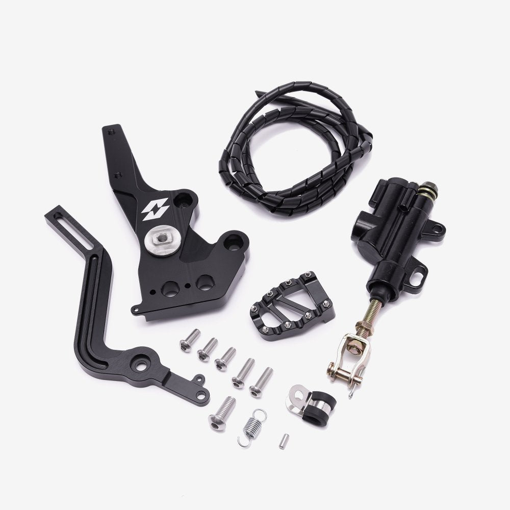 Full-E Charged Rear Hydraulic Foot Brake Black – Go Off Road Barnsley