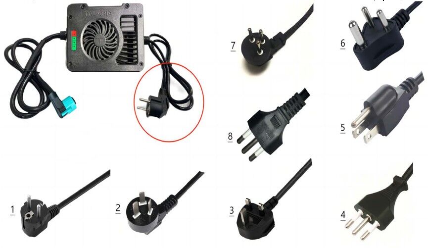 Battery Pack Charger EU (2 Pin Plug)