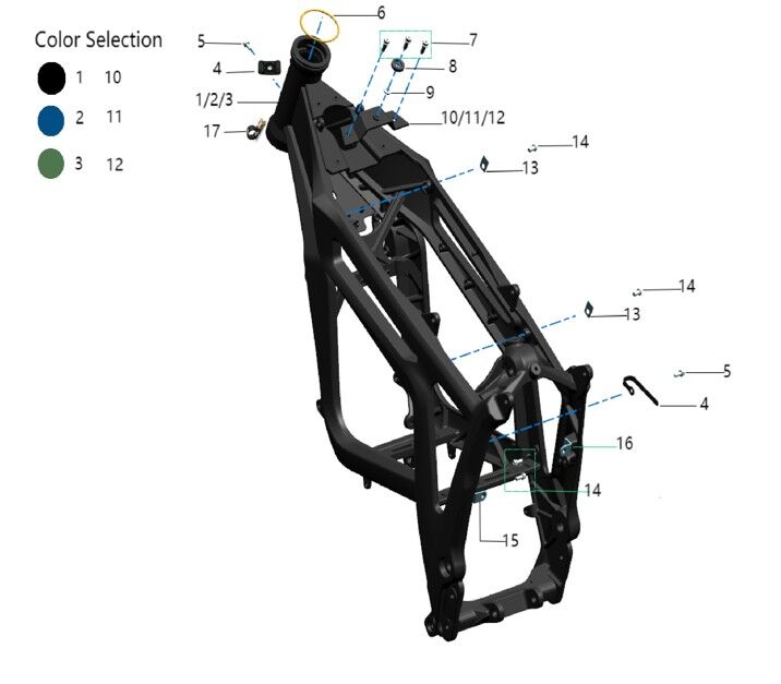 Seat Fixing Clip