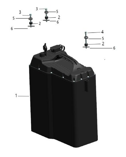 Talaria Battery Pack (Lithium) EV 97.2V 45AH
