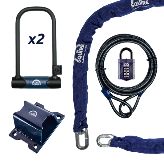 SQUIRE Matterhorn Bike Lock Home Kit