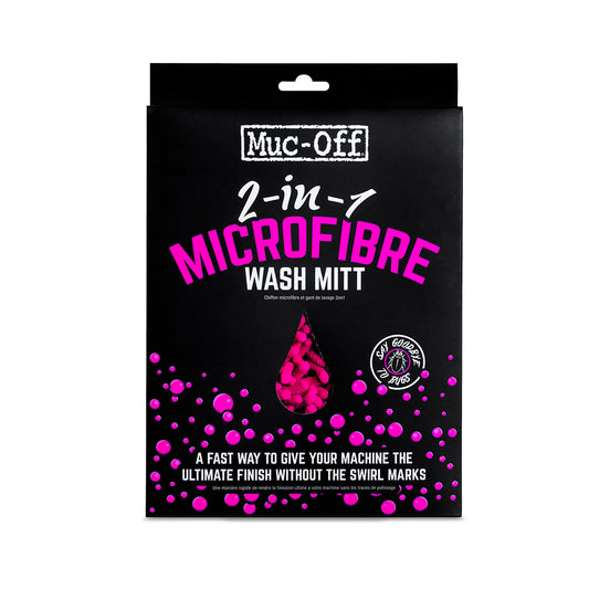 MUC OFF 2IN1 CHENILLE MICROFIBRE WASH MITT