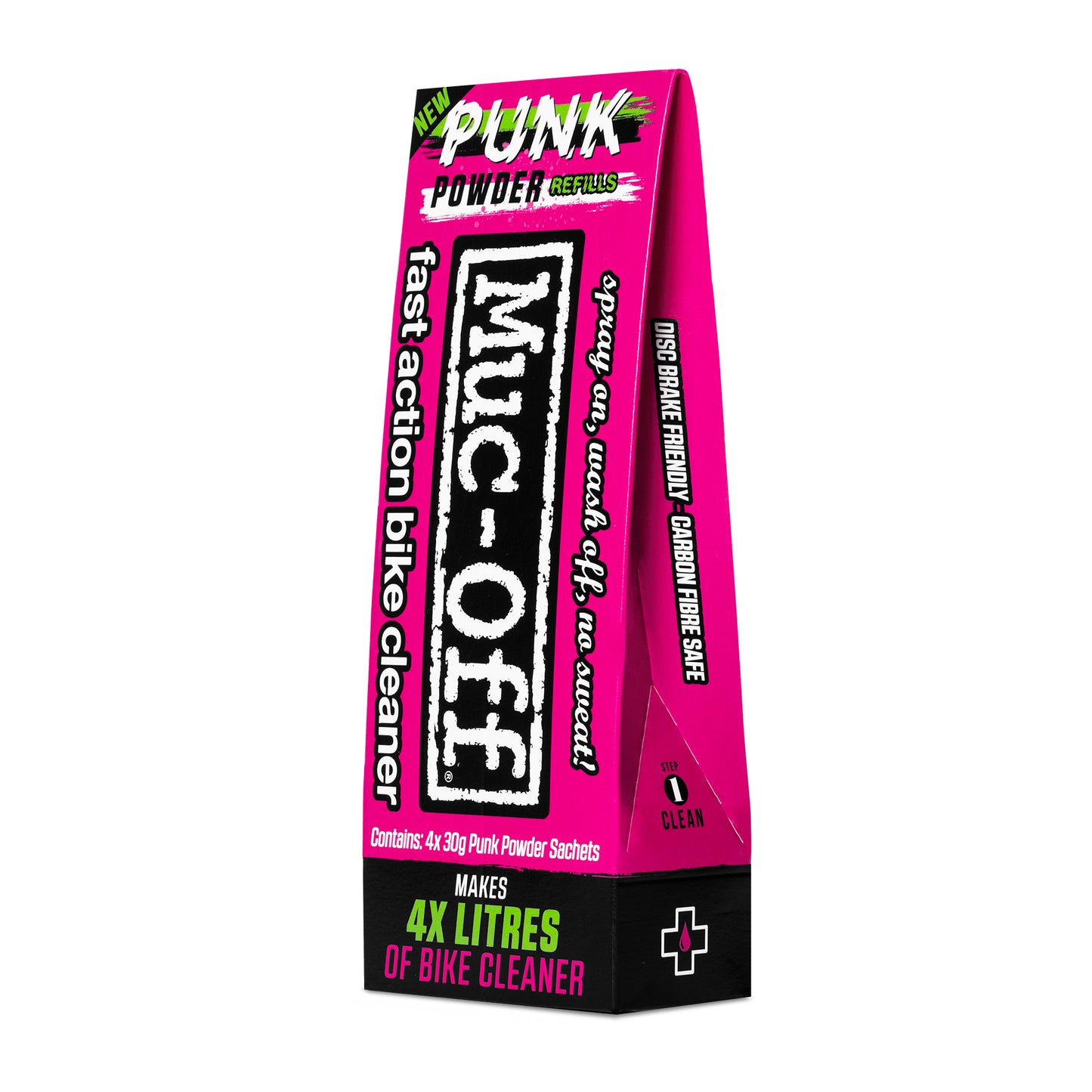 MUC-OFF PUNK POWDER BIKE CLEANER 4 SACHET PACK