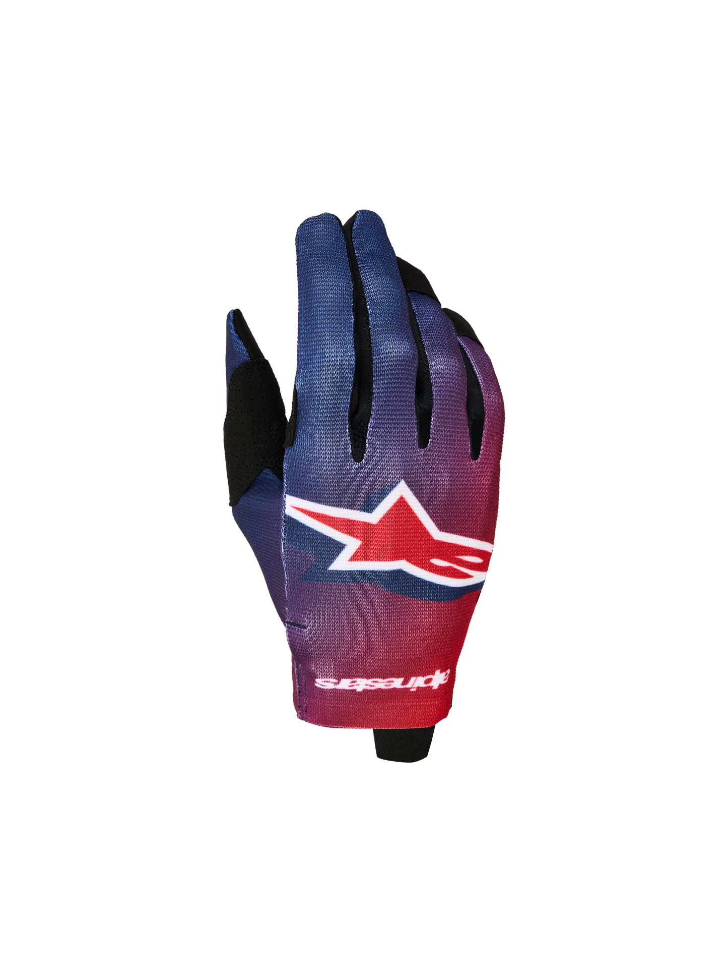 ALPINESTARS 2027 Youth Radar Gloves Fire Red Deep Blue