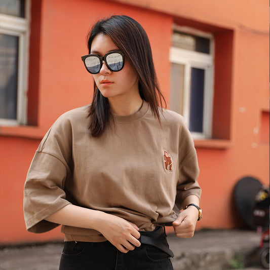 Sur Ron Heavy T-Shirt Brown Bear - Medium