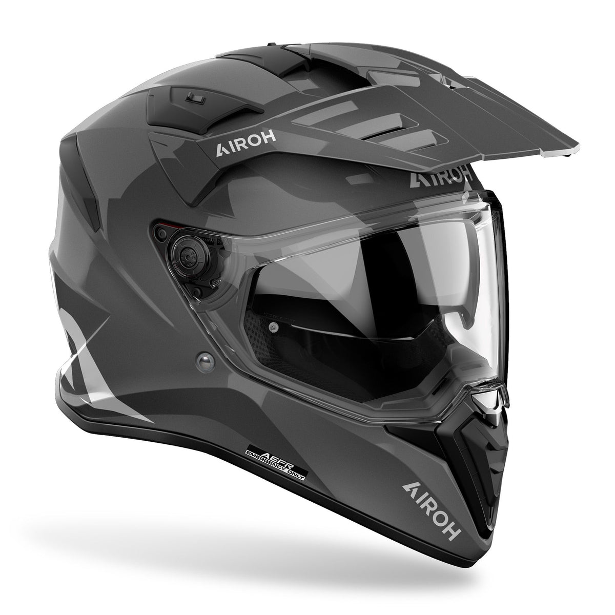 Airoh Bandit Helmet - Color Dark Grey Gloss