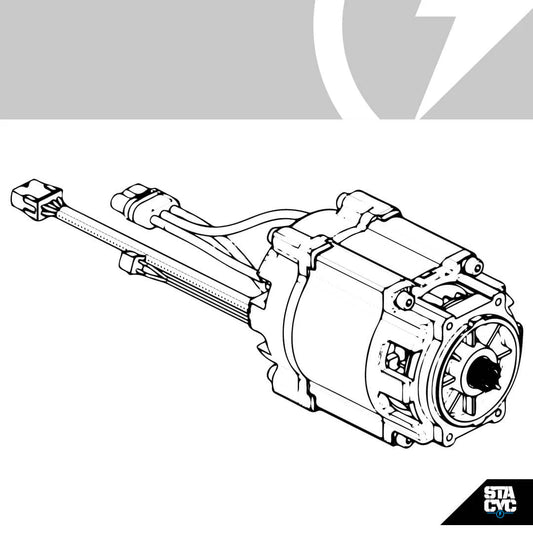STACYC REPLACEMENT MOTOR ONLY, 36V - 16ELITE/18/20EDRIVE