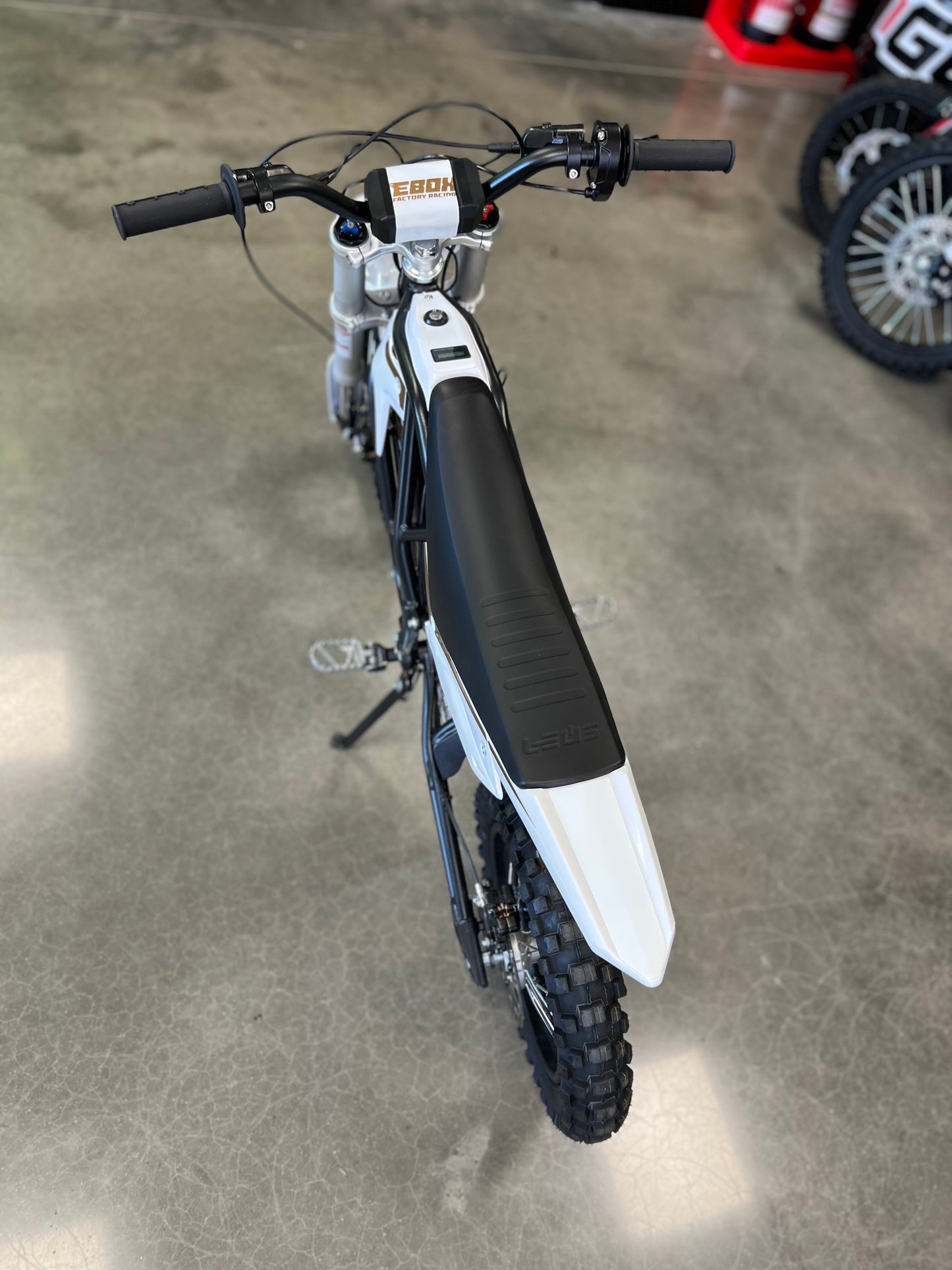 CLEARANCE EBOX 2.0 V2 ELECTRIC DIRT BIKE 60V WHITE