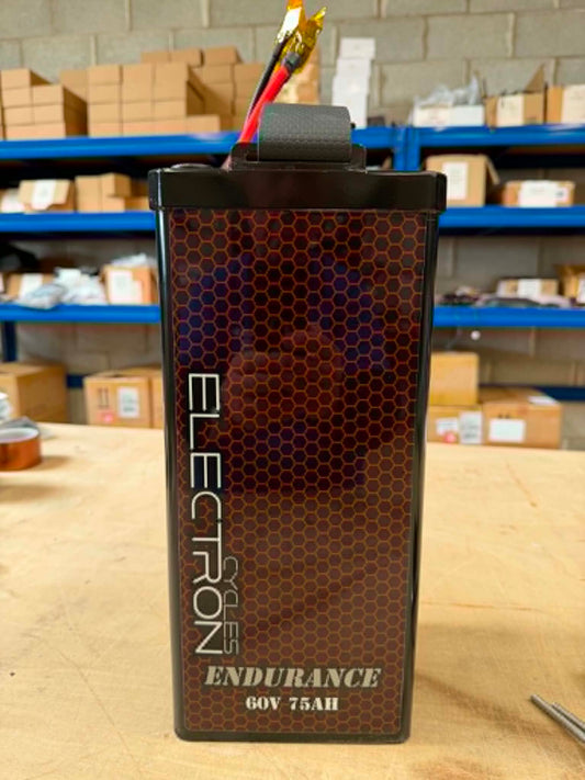 Electron Cycles Sur Ron Battery 60v 75Ah Endurance Extreme Range 10Kw +Charger