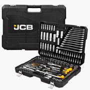 JCB 216 Piece Socket and Bit Set, Chrome Vanadium Steel | JCB-38841