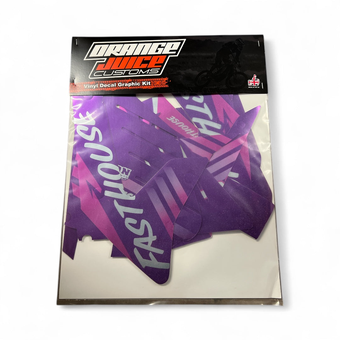 ETM RTR CHROME PURPLE GRAPHICS KIT