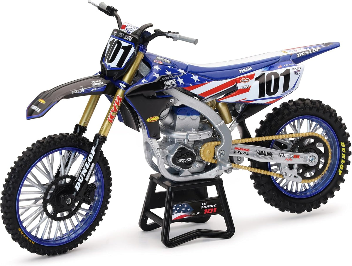 1:12 Eli Tomac Motocross of Nations #101 Yamaha YZF 450 Toy Model