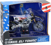 1:12 Eli Tomac Motocross of Nations #101 Yamaha YZF 450 Toy Model