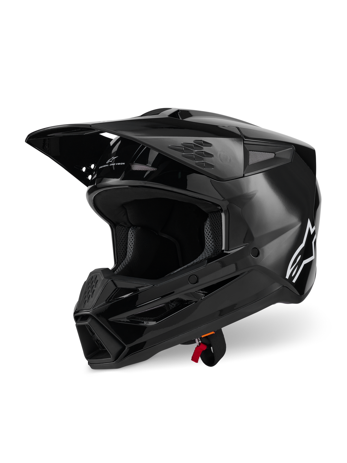ALPINESTARS S-M3 Solid Helmet ECE 22.06 BLACK GLOSSY