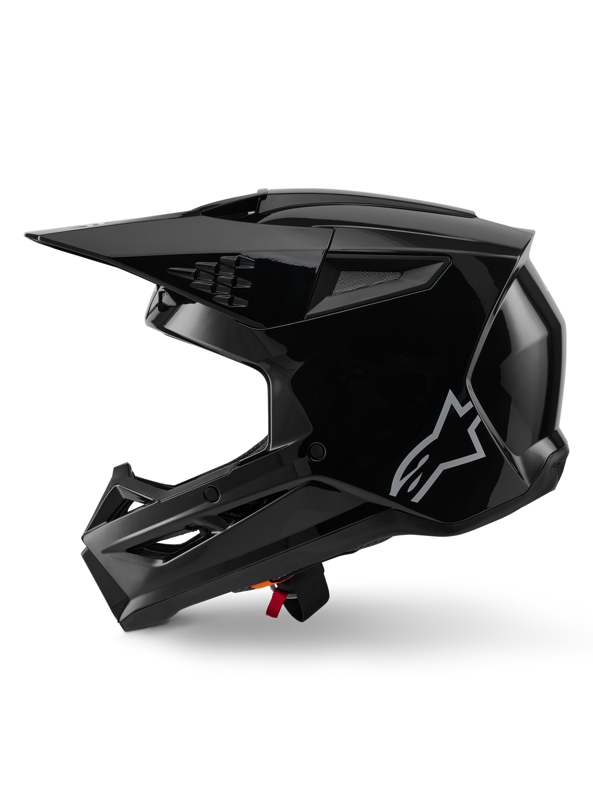 ALPINESTARS S-M3 Solid Helmet ECE 22.06 BLACK GLOSSY