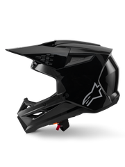 ALPINESTARS S-M3 Solid Helmet ECE 22.06 BLACK GLOSSY
