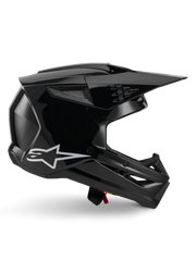 ALPINESTARS S-M3 Solid Helmet ECE 22.06 BLACK GLOSSY
