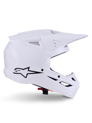 ALPINESTARS S-M3 Solid Helmet ECE 22.06 WHITE GLOSSY