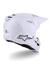 ALPINESTARS S-M3 Solid Helmet ECE 22.06 WHITE GLOSSY