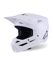 ALPINESTARS S-M3 Solid Helmet ECE 22.06 WHITE GLOSSY