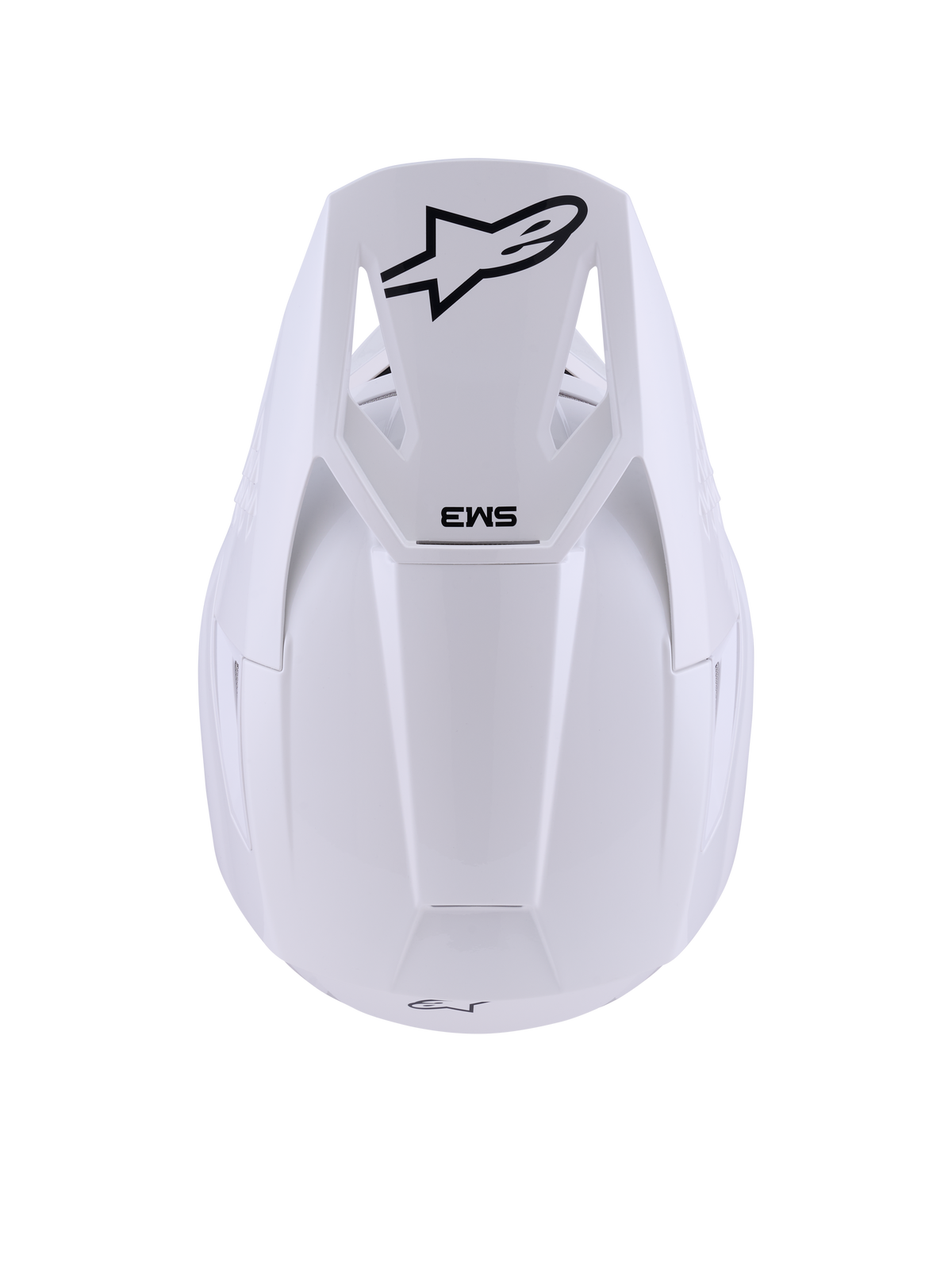 ALPINESTARS S-M3 Solid Helmet ECE 22.06 WHITE GLOSSY