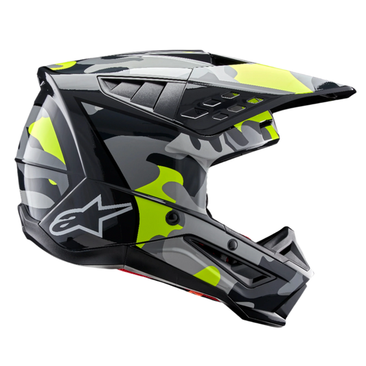 ALPINESTARS S-M5 Rover 2 Helmet ECE 22.06 Dark Gray Yellow Fluo Glossy